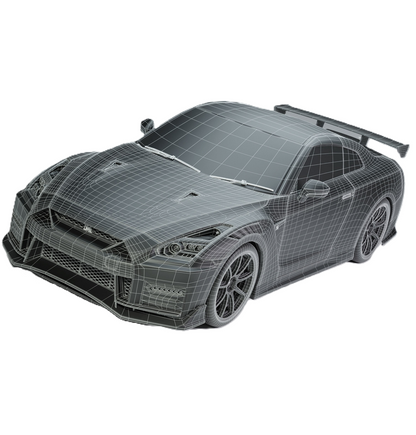 Nissan GTR R35 Nismo 3D-Druck