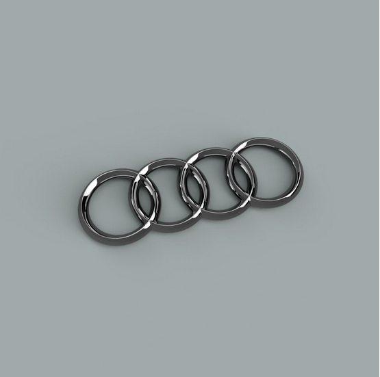 "Audi"-Logo 3D-Druck Eco