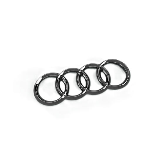 "Audi"-Logo Carbon