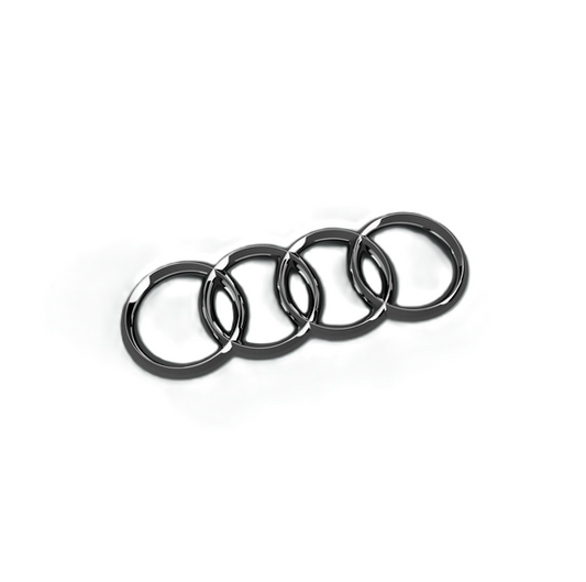 "Audi"-Logo Carbon