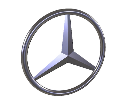 "Mercedes"-Stern Concrete