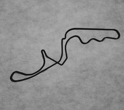 Suzuka Racing Course Layout 3D-Druck