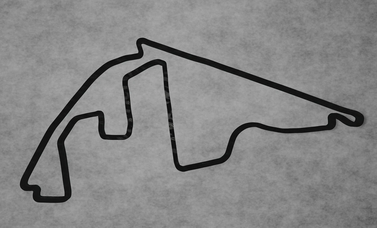 Yas Marina Circuit Layout 3D-Druck