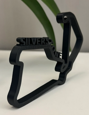 Silverstone Circuit Layout 3D-Druck