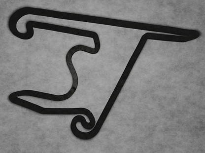 Shanghai F1 Circuit Layout 3D-Druck