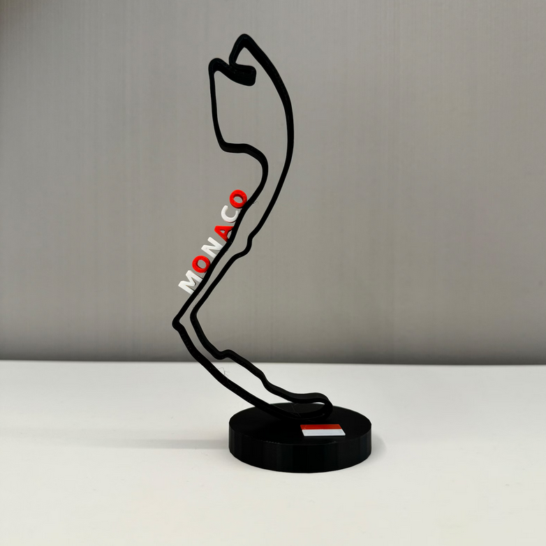 Circuit de Monaco V2 Layout 3D-Druck