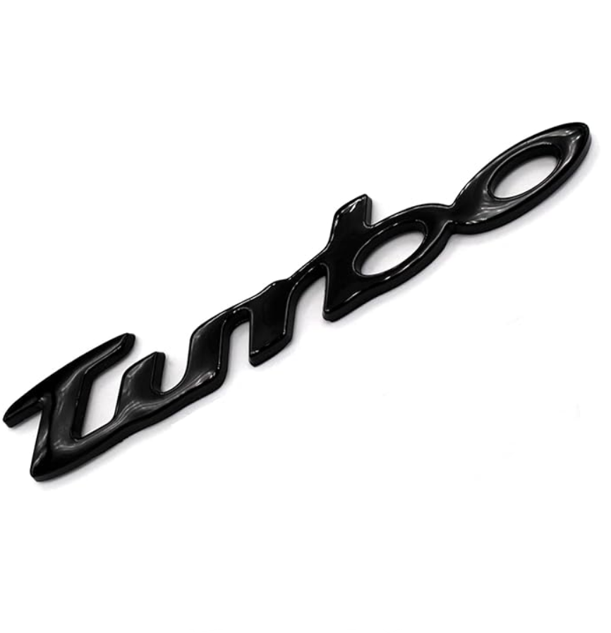 "Turbo"-Schriftzug Concrete