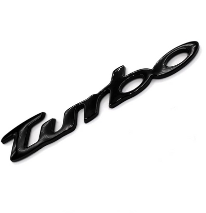 "Turbo"-Schriftzug Concrete