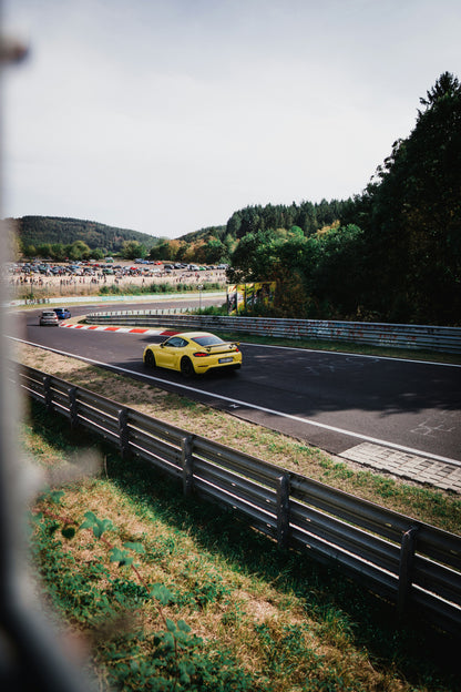 Nürburgring Nordschleife Layout 3D-Druck in Rahmen